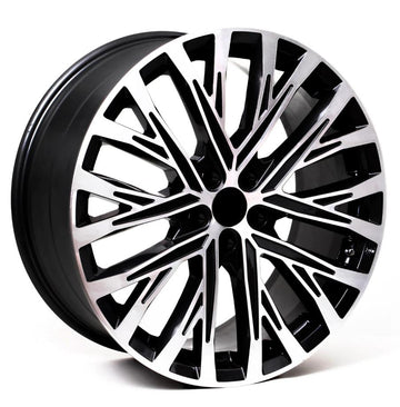 EMR-W7021-01 9.0x19" -5x112 ET35 66.6 Deep Black Diamond Gloss Jant (4 Adet)